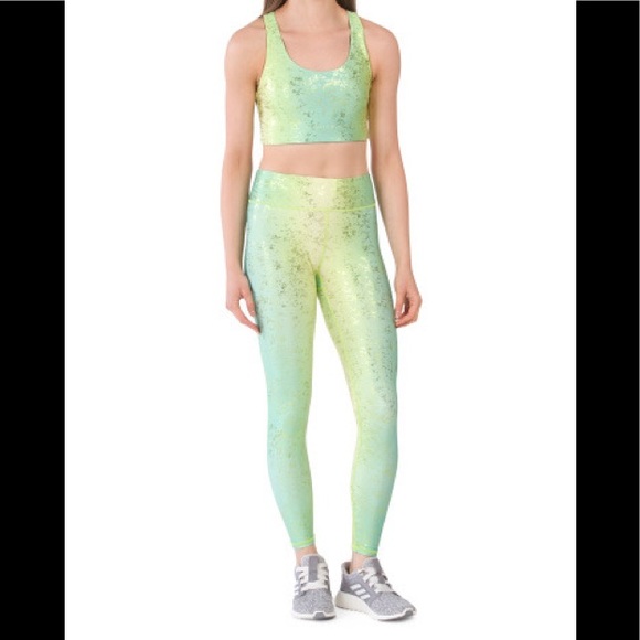 NWT Terez Fantasy Balayage Foil-Print Leggings* - Picture 4 of 7